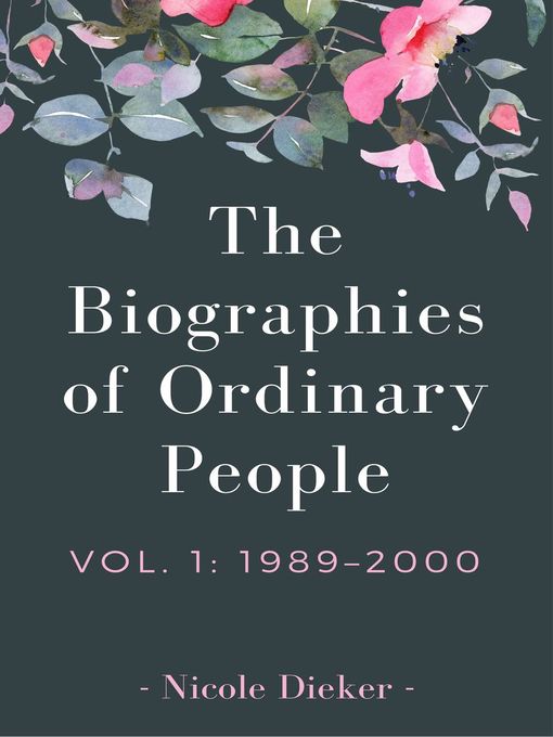 Cover image for The Biographies of Ordinary People, Volume 1